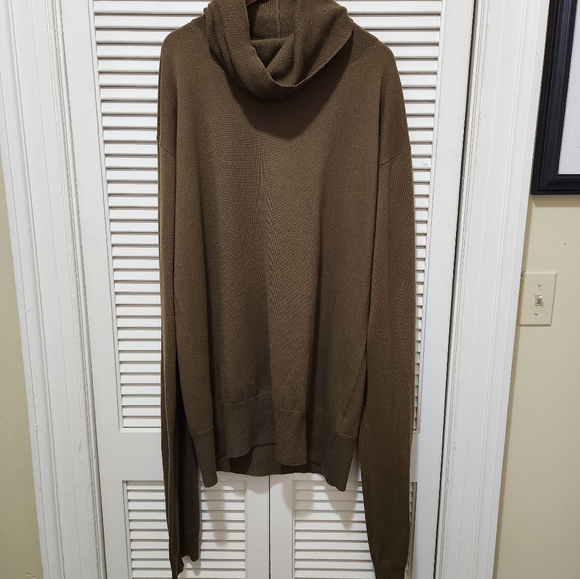 Maison Martin Margiela dark olive sweater